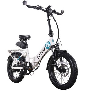 GOTRAX Adult F2V2 20" Step Through Electric Folding Bike - 1 of 4