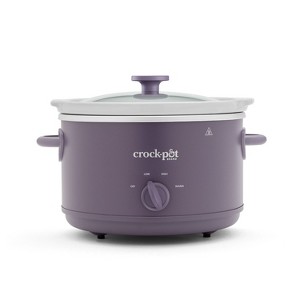 Crock-Pot 4.5qt Slow Cooker: Ceramic Stoneware, 3 Settings, Stay-Cool Handles, Dishwasher-Safe Parts - 1 of 4
