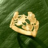Ross-Simons Italian 14kt Yellow Gold Ginkgo Leaf Ring - 4 of 4