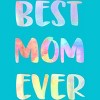Men's Design By Humans Best Mom Ever Rainbow Bubble Text By MiuMiuShop T-Shirt - 2 of 2