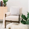 16"x16" Holli Zollinger Junglia Weave Square Throw Pillow Gray - Deny Designs - 2 of 4