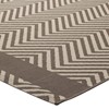 Modway Optica Chevron With End Borders 8x10 Indoor and Outdoor Area Rug - 3 of 4