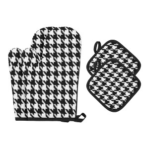 REGALWOVEN Oven Mitts and Pot Holders Sets 2Pcs, Heat Resistant Oven Mitts and Pot Holders for Kitchen - 1 of 4