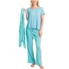 MUK LUKS Womens The Anything 3 Piece Pajama Set - 4 of 4