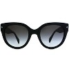 Prada  1Ab0A7 Womens Cat-Eye Sunglasses Black 54mm - 2 of 3