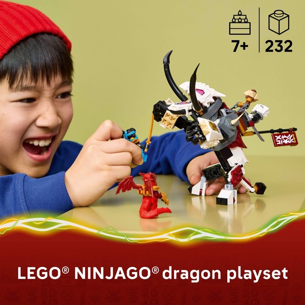 LEGO NINJAGO Zilvar y Grimtak la Bestia Dragón 71863 2