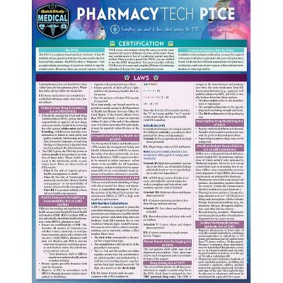 Pharmacy Technician - Ptce - by  Sarah Liu (Poster)