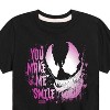 Boys' - Marvel - Valentine You Make Me Smile Short Sleeve Graphic T-Shirt - 2 of 4