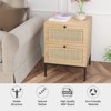 Brafab Nightstands Set of 2 With Boho-style Storage Drawers and Shelf Storage, Side Table End Table For Bedroom,dining Room - 3 of 4