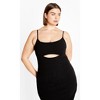 CITY CHIC | Women's Plus Size  Midi Baylee Dress - black - 24W - 3 of 4