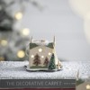 Whisen 5x3.5x4" Cardboard Lited Tent Ornament, Decorative Hanging Christmas Tree Ornaments, Set of 6 - Multicolor - 4 of 4