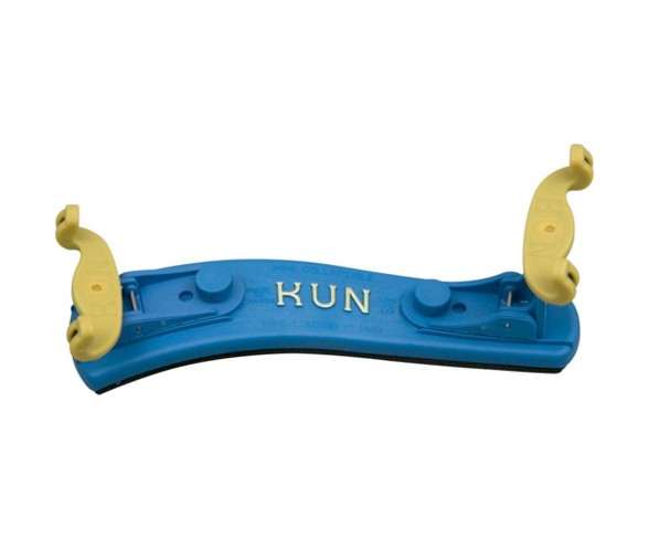 Kun Mini Collapsible Violin Shoulder Rest Mini Blue 1/4-1/16 Size