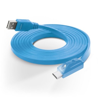 Naztech LED USB-A to USB-C 2.0 Charge/Sync Cable 6'