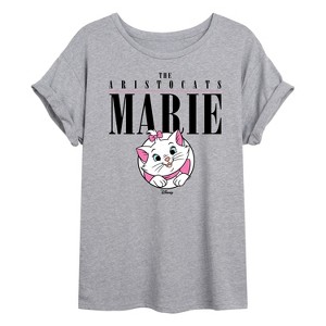 Women's - Disney - The Aristocats Oversized Graphic T-Shirt - 1 of 4