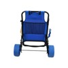 PAGED Folding Camping Chairs Chaise Lounge Chairs for Adults with Wheels 5 Level Adjustable Backrestfor Camping, Garden, Balcony, Patio - 4 of 4