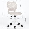 Homy Casa Ergonomic Task Office Chair with Adjustable Height and Swivel Base - 2 of 4