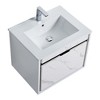Fine Fixtures - Wall Mount Bathroom Vanity and Sink, Knob Free Design - Alpine Collection - 4 of 4