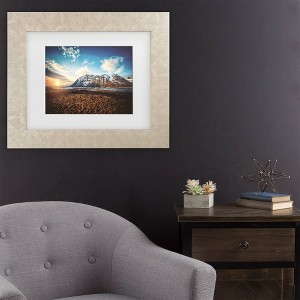 Trademark Fine Art Philippe Sainte Laudy and The Sun Disappears Matted Framed Art - 1 of 4