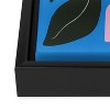 Marin Vaan Zaal Large Black Houseplant In Pink Framed Art Canvas - Society6 - 4 of 4