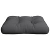 vidaXL Pallet Cushion Anthracite 23.6"x24.2"x3.9" Fabric - 4 of 4