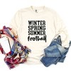 Simply Sage Market Winter Spring Summer Football Garment Dyed Long Sleeve - 3 of 4