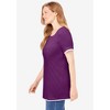 Woman Within Plus Size Layered-Look Tee - 4 of 4
