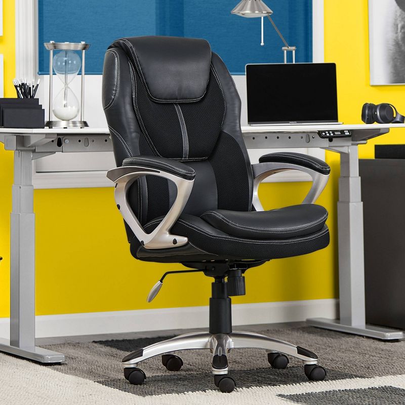 Amplify Executive Mesh Office Chair - Serta, 2 of 20