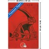 Trends International NFL Cleveland Browns - Logo 25 Unframed Wall Poster Prints - 3 of 4
