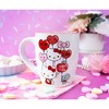 Silver Buffalo Sanrio Hello Kitty Heart Balloons Ceramic Latte Mug | Holds 25 Ounces - 3 of 4