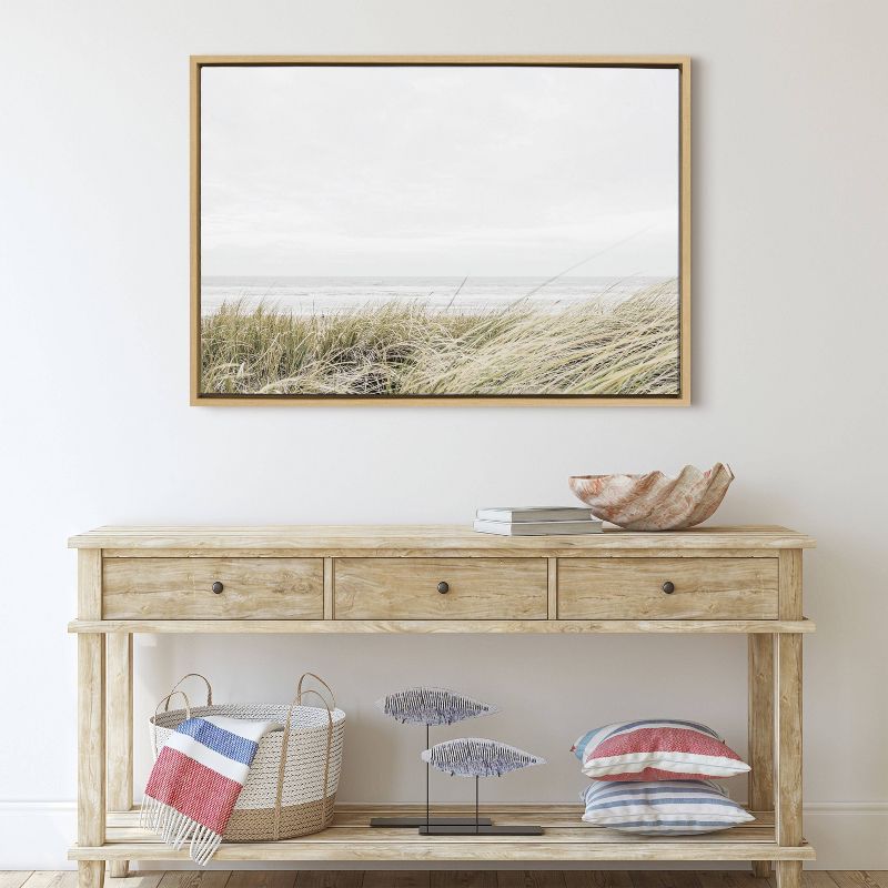 23&#34; x 33&#34; Sylvie East Beach Framed Canvas by Amy Peterson Natural - Kate &#38; Laurel All Things Decor, 6 of 7