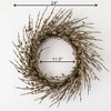 Sullivans Artificial Willow Wreath - 2 of 4