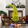 NicBex 5ft Prelit Artificial Christmas Tree with 400 Branch Tips, 100 Lights and Bent Top for Indoor - 4 of 4