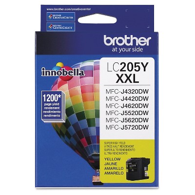 Brother LC205Y Innobella Super High-Yield Single Ink Cartridge - Yellow (BRTLC205Y)