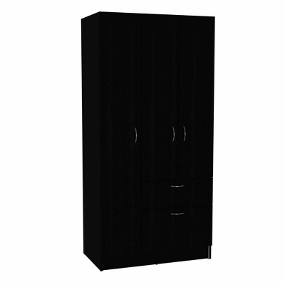 NicBex Armoire Wardrobe Closet Storage Cabinet with Doors & Drawer & Shelves for Bedroom