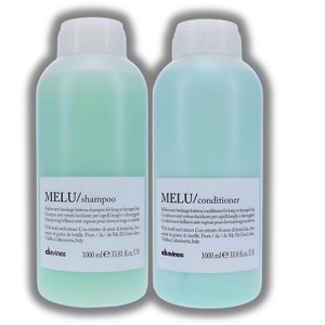 Davines Melu Mellow Anti-Breakage Lustrous Shampoo & Conditioner (33.8 oz) - Hydrating Treatment for Long/Damaged Hair, Adds Shine & Elasticity - 1 of 2