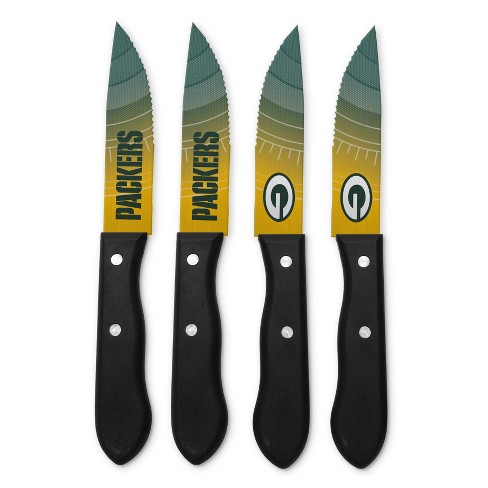 Green Bay Packers 5-Piece Knife & Cutting Board Set at the Packers Pro Shop