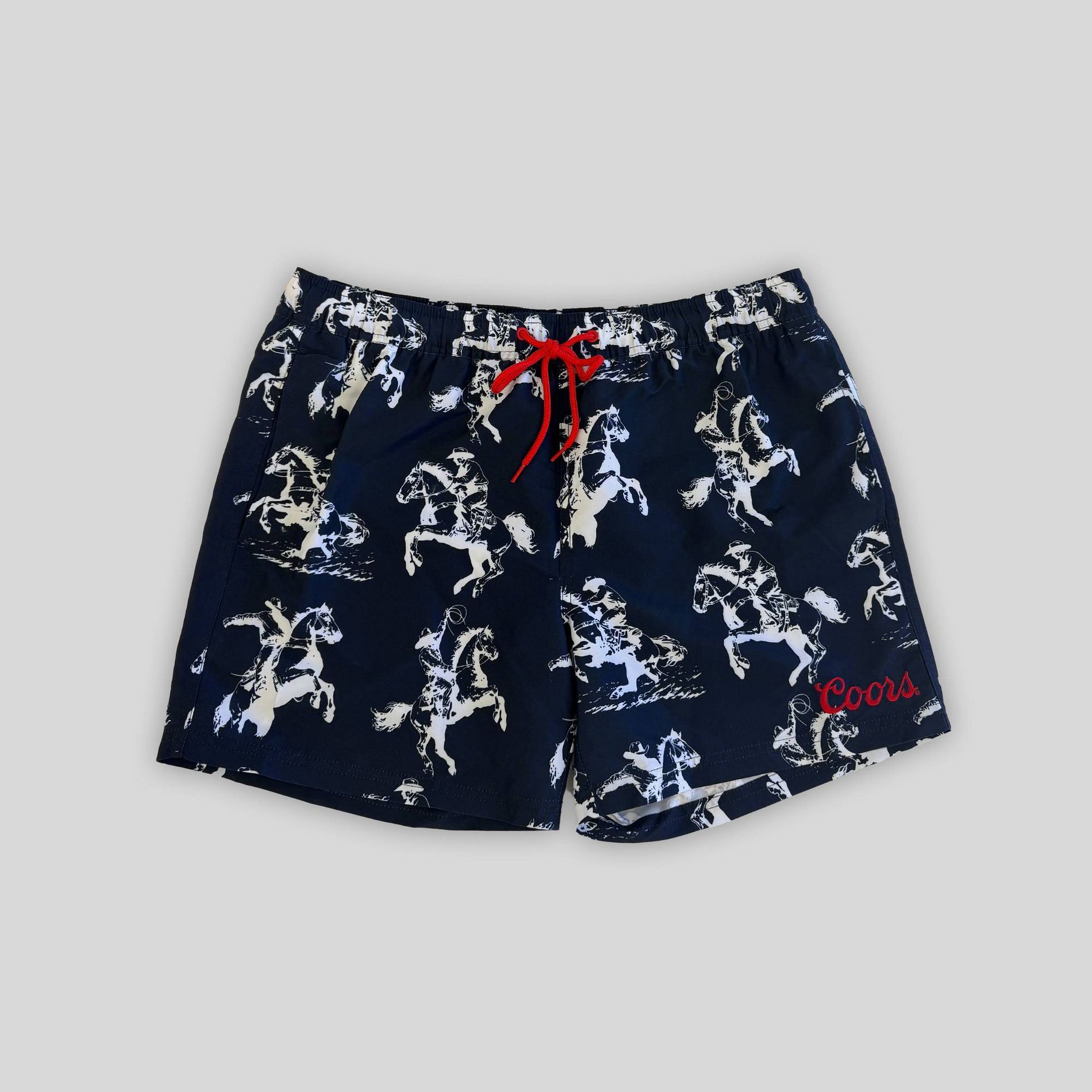 Men's Coors 5'' Swim Trunks - Navy Blue