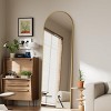 Beautyolove Full Length Mirror, Oversized 81" x 41" Arched Floor Mirror, Free Standing Mirror, Modern Full Body Mirror - 4 of 4