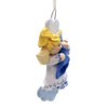 This Little Piggy 4.0 Inch Angel Holding Baby Boy Christmas Tree Ornament , Diy Personalize Baby Angel (1PC) - 2 of 2