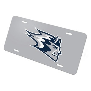 University of Wisconsin  Stout Secondary Logo Novelty Metal Vanity Tag License Plate - 1 of 4