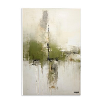 Stupell Industries Modern Paint Drip Horizon Wall Plaque Art