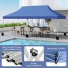 Tangkula 10 x 20FT Pop-up Canopy Tent Folding Instant Sun Shelter w/ 3 Adjustable Heights - 4 of 4
