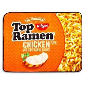 H3 Sportgear Nissin Top Ramen Chicken Flavor Microplush Throw Blanket | 45 x 60 Inches - 1 of 4