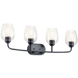 Kichler Lighting Valserrano 4 - Light Vanity in  Black - 1 of 3