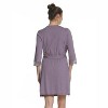 Women's Leslie Lace Accented Robe - Twelve Eighty Eight - 2 of 2