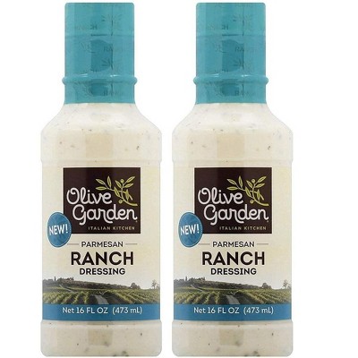 Olive Garden Parmesan Ranch Dressing & Dip, 16 fl. oz. - Pack of 3