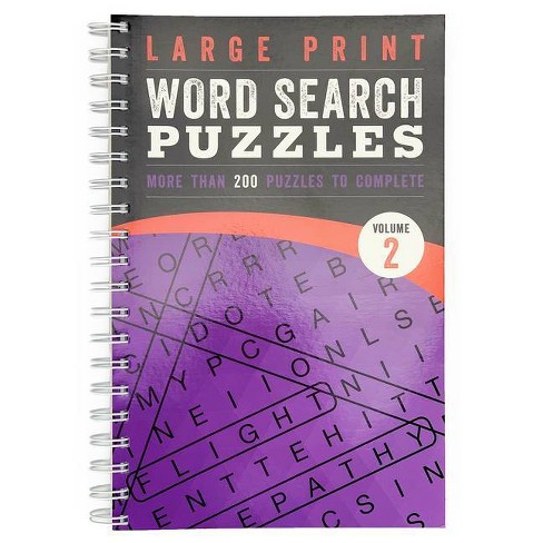 Word Search Puzzle Book Large Print, 4000+ Words, 200 Themed Puzzles: Large  Print Word Find Book for Adults, Big Word Search Book, 200 Puzzles Word