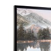 Olivia & May 24"x48" Canvas Landscape Lake Sunset: Modern Style, Black Frame, Wall Decor - image 4 of 4