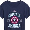 Women's - Marvel - Captain America The First Avenger Short Sleeve Graphic T-Shirt - 2 of 4