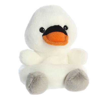 Aurora Mini Alina Swan Palm Pals Adorable Stuffed Animal White 5"